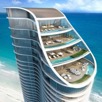 Ritz Carton Sunny Isles Beach rooftop