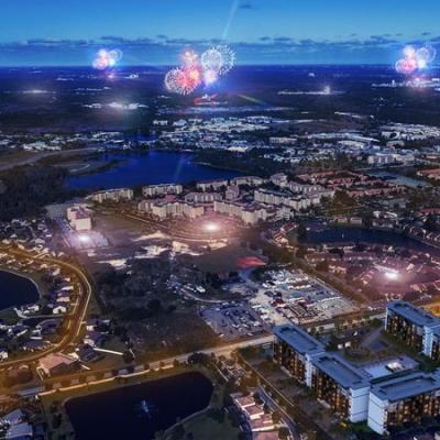 Sycamore Orlando Resort - fireworks view