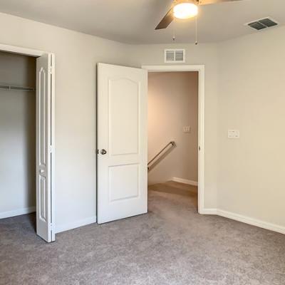 Third bedroom with walk-in closet