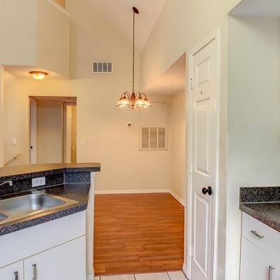 Kitchen with appliances