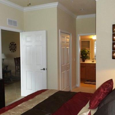 River Strand Terrace condo master bedroom