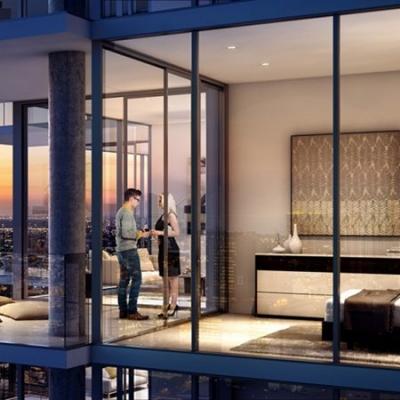  Paramount Miami Worldcenter living area