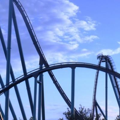 Sea World roller coaster