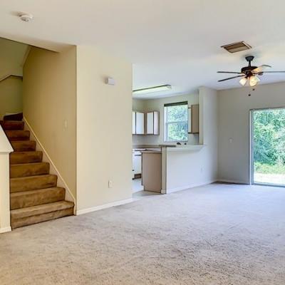 Living and dining area