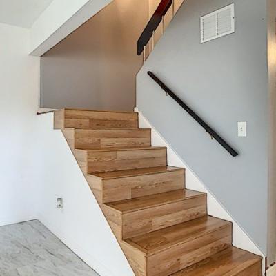 Second floor stairs