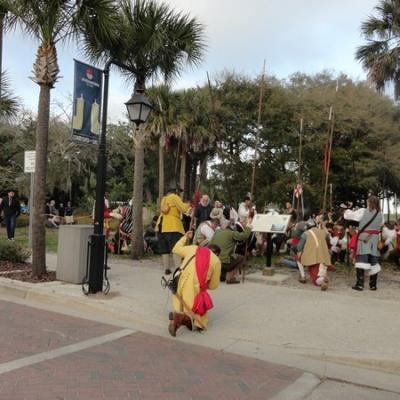 The streets of St. Augustine