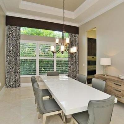 Elegant dining room