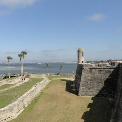 Castillo de San Marcos stone fortress