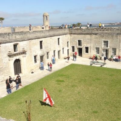 Castillo de San Marcos courtyard